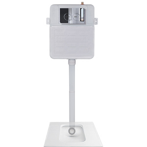 Inodoro moderno TS005D para colgar en la pared, tanque oculto de doble descarga, botón frontal, cacerola en cuclillas de HDPE, <span class=keywords><strong>cisterna</strong></span> oculta, 5 años de garantía - Product Image 1