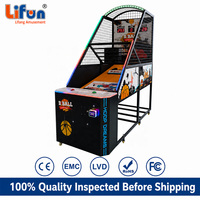 Machine de tir au basket pliable LIFUN, modèle de luxe pour centre de divertissement et entreprise de jeux