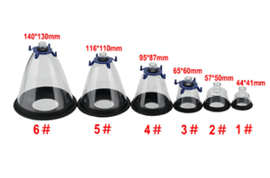 หน้ากากดมยาสลบสัตว์เลี้ยงแบบใช้ซ้ำได้ 6 ขนาด - Product Image 3
