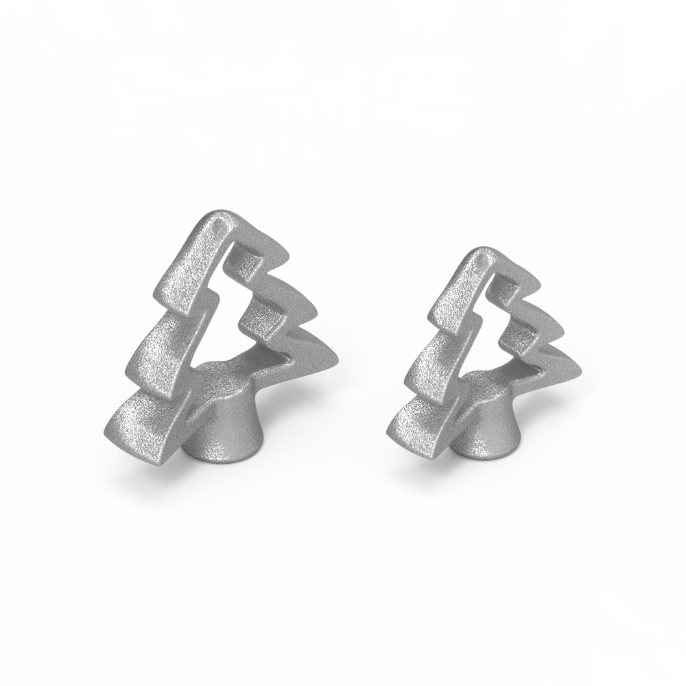 냄비 뚜껑이 있는 모든 크리스마스 트리 손잡이에 적합한 교체 가능한 크리스마스 트리 손잡이 M6 나사 크기 프라이팬 손잡이 커버