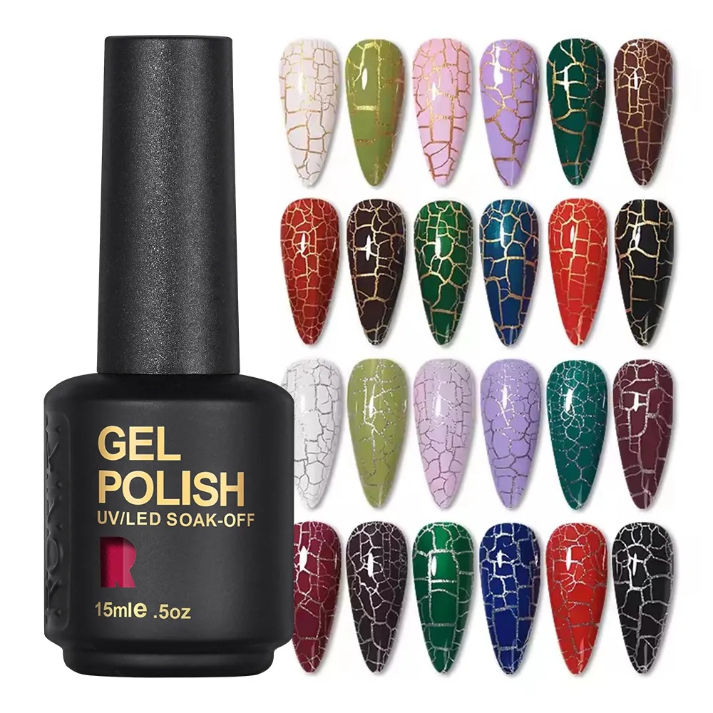 Roniqui - esmalte de gel para unhas, esmalte de cor pura e híbrido em gel para imersão, semi-permanente, ideal para nail art