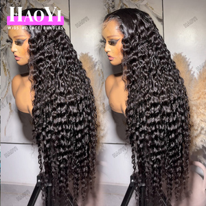 40 inch Brazil Trinh Nữ tóc giả tóc con người sóng nước 13x4 HD đầy đủ ren phía trước tóc giả, 15A lớp tóc con người glueless ren phía trước tóc giả - Product Image 1