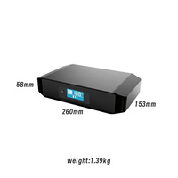 Mini UPS DC 60W/100W/120W Layar LCD Cangkang ABS+PC Router WiFi Fase Tunggal AC100-240Vac50-60Hz Baterai Lithium Terpasang