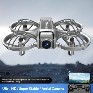 โดรนรุ่นใหม่ หลบหลีกสิ่งกีดขวางได้ กล้องคู่ ถ่ายภาพทางอากาศระดับมืออาชีพ ควอดคอปเตอร์บังคับวิทยุ สำหรับผู้ใหญ่ - Product Image 3
