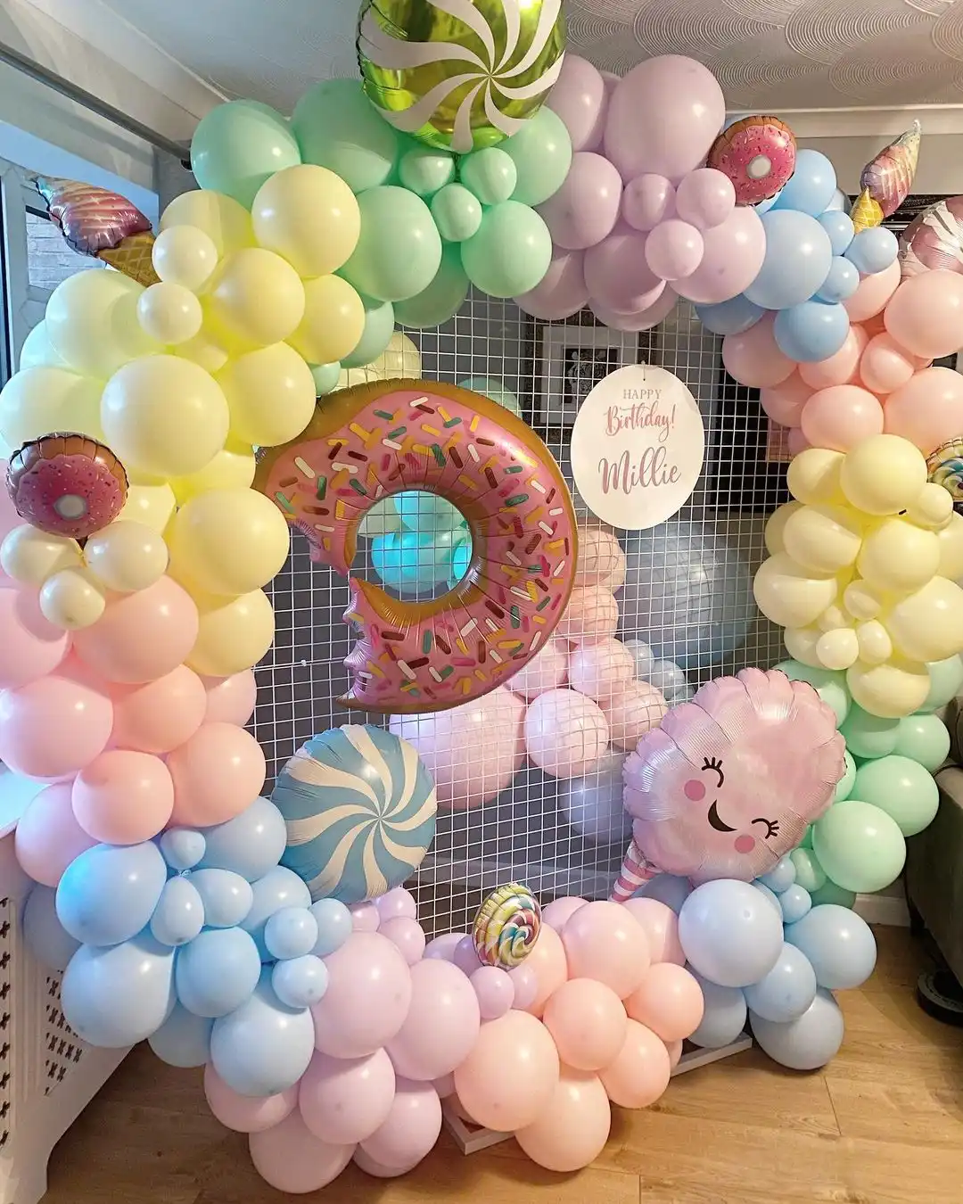 Ballons Pastel en Latex arc-en-ciel style macaron, 100 pièces/sac, ballons de 12 pouces de couleur assortie, fournitures de fête colorées, décoration d'arc