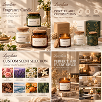 Bougie parfumée, cadeau pour la Saint-Valentin, la fête des mères, le Nouvel An, Pâques, bougie parfumée pour la maison