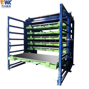 Heavy Duty <strong>Steel</strong> Stacking Racks &amp; <strong>Shelves</strong> Roll Out Drawer Rack for <strong>Stainless</strong> <strong>Steel</strong> Sheet Metal <strong>Storage</strong> - Product Image 1
