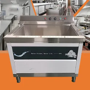 RUITAI लक्जरी वाणिज्यिक सफाई कटोरा स्वचालित अल्ट्रासोनिक डिशवॉशर मशीन