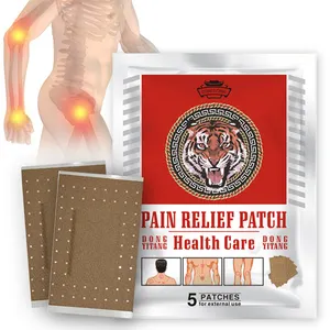 Werks-Schmerzlinderungs-Patch Nacken-Schulter-Knie-Bein-Arthritis-Schmerzlinderungs-Patch Körperschmerz Tiger-Pflaster