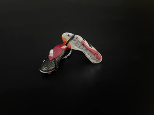 Modèle de chaussure de football en résine 3D miniature, édition limitée 30e anniversaire, fabriqué à la main, Behringham Beckham Zidane <span class=keywords><strong>Arnold</strong></span> Falcon 24 - Product Image 5