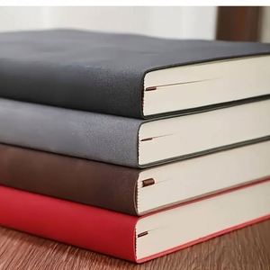 Custom A5 Softcover PU Leather Notebook 100 Sheets Durable Flexible Thick and Soft Paper Vibrant Colors Gift Diary - Product Image 3