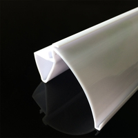 Porte-étiquette en plastique PVC de qualité alimentaire réutilisable sans BPA pour étagère de supermarché Marque Installation facile Prix Carte Signe Billet