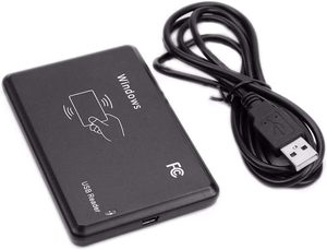 Thông minh RFID Đầu đọc thẻ 125Khz 13.56MHz ID IC tần số kép Kiểm soát truy cập mã hóa lập trình đọc với giao diện USB - Product Image 2