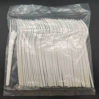 Greenday Fabricant Vente en gros 100% compostable 6 pouces/6,5 pouces Cuillère CPLA Couverts Vaisselle Ensemble de couverts CPLA Emballage de vente au détail
