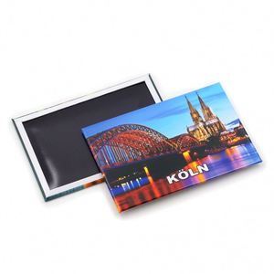 Imanes de nevera de hojalata personalizados con impresión, cuadrados de 80*53 mm, al mejor precio, a granel, para proyectos DIY - Product Image 1
