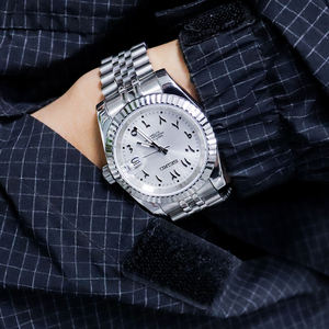 Reloj de Pulsera Mecánico Personalizado de Alta Calidad al por Mayor OEM, Cristal de Zafiro Luminoso, Movimiento NH35, 50 Bares, Unisex, con Indicador de Buceo - Product Image 3