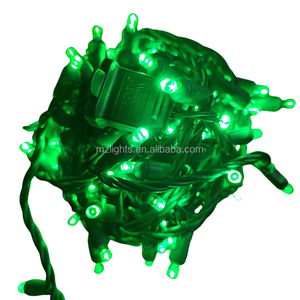 Thương mại ngoài trời 100 đèn 5 mét góc rộng hình nón <span class=keywords><strong>Led</strong></span> Mini giáng sinh chuỗi ánh sáng mát trắng 4 ''khoảng cách - Product Image 6