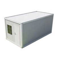 Maison préfabriquée Allstar de haute qualité en conteneur à ossature en acier avec porte en panneau sandwich pour magasin, bureau ou villa