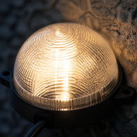 Lumière ponctuelle LED 100 mm, décoration de façade de bâtiment, extérieur, étanche, autre, RGB, blanc chaud, 24 V, lampe murale extérieure