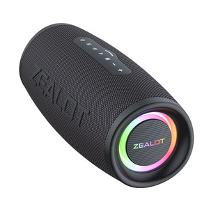 Nuevo Altavoz ZEALOT S56 2026 de 40W con Dos Drivers de 66mm, Resistente al Agua IPX6, Batería de 8000mAh, Bajos Potentes, Altavoz <span class=keywords><strong>para</strong></span> Exteriores - Product Image 1