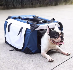 Transportín para perros para bicicleta o <span class=keywords><strong>coche</strong></span>, bolsa de transporte para perros y motocicletas - Product Image 1