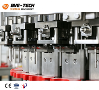 Línea de Producción de Bebidas Carbonatadas 3 en 1 Totalmente Automática CSD32-32-10, Agua Carbonatada, Bebidas Espumosas, Refrescos Carbonatados