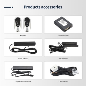 Système de clé intelligente EASYGUARD sans clé compatible avec BENZ FBS4 avec bouton de démarrage OEM (2014-) et accès confort (Comfort Access) - Product Image 3