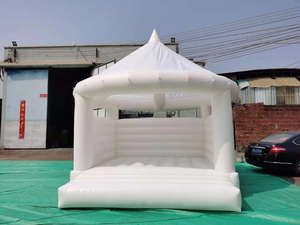 Castillo hinchable inflable de la boda del PVC del adulto/castillo inflable blanco - Product Image 4