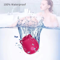Vibrateur Fleur Rose à Succion pour Clitoris et Tétons, Stimulateur Sexuel pour Femme - Nouveauté Promotionnelle