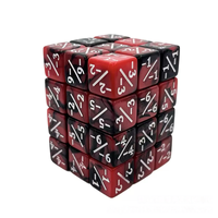 Dés hexahédriques en plastique de 12 mm pour comptoir, vente en gros, avec logo personnalisé, jetons de jeu de société, marques +/-1 2 6, par pièce
