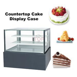 ITOP-vitrina refrigerada de 350W para repostería, vitrina <span class=keywords><strong>Rectangular</strong></span> de vidrio para refrigerar pasteles, vitrina de armario - Product Image 2
