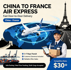 Chine vers France, Colis Aérien, Colis Maritime, Service de Transport Maritime par Camion, DDP avec Dédouanement Double - Product Image 1