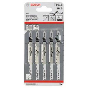 Bosch-2608637876ใบมีดจิ๊กซอว์ T 101 B 'ทำความสะอาดสำหรับไม้ '' - EAN ใบมีด3165140067430และใบมีดตัดแผ่นจิ๊กซอว์ - Product Image 1