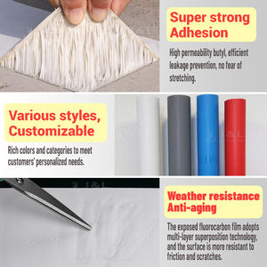 Membrana <span class=keywords><strong>de</strong></span> sellado <span class=keywords><strong>impermeable</strong></span> <span class=keywords><strong>de</strong></span> diseño moderno, <span class=keywords><strong>cinta</strong></span> para techos <span class=keywords><strong>de</strong></span> papel <span class=keywords><strong>de</strong></span> <span class=keywords><strong>aluminio</strong></span>, <span class=keywords><strong>cinta</strong></span> <span class=keywords><strong>impermeable</strong></span> <span class=keywords><strong>de</strong></span> butilo PVDF para prevención <span class=keywords><strong>de</strong></span> fugas para techo fotovoltaico - Product Image 3