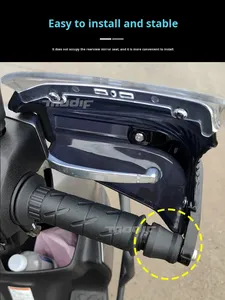 Protection de guidon de moto UY/NCR/UU/AFR/EX/USR125, pare-brise de guidon de vélo électrique, accessoires de modification pour la construction - Product Image 5