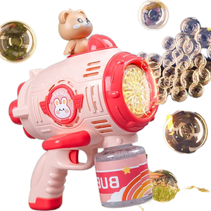 Juguete de Burbujas, Precio Económico, Juguete <span class=keywords><strong>para</strong></span> Fiestas al Aire Libre, Oso de Dibujos Animados, Pistola de Burbujas de Agua con Luz <span class=keywords><strong>El</strong></span>éctrica Espacial, Juguetes <span class=keywords><strong>para</strong></span> Niños - Product Image 3