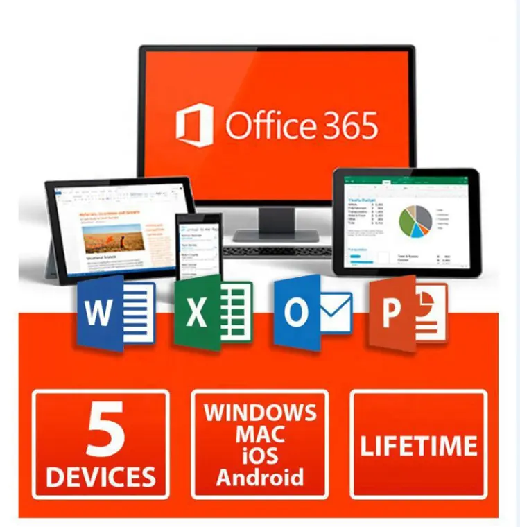 Activation du logiciel office 365 Compte MS office 365 Compte Office 365 + Mot de passe