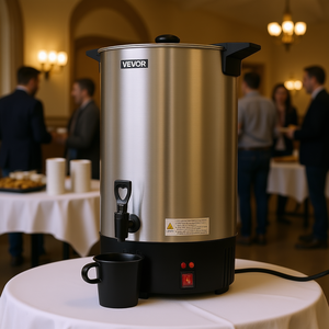 Dispensador de café Vevor de 15L de acero inoxidable para preparación rápida en eventos de catering - Product Image 2