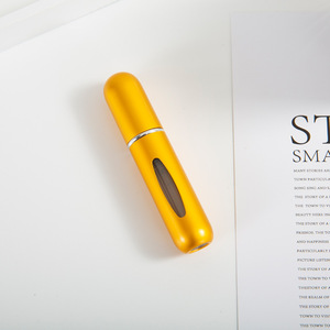 ขวดสเปรย์น้ำหอมแบบพกพา ดีไซน์โดดเด่น ขนาด 5 มล. 8 มล. 10 มล. ตัวขวดอะลูมิเนียม ฝาแก้ว - Product Image 4