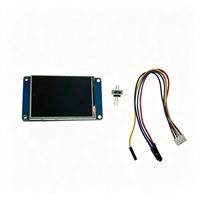 Module d'écran tactile industriel rectangulaire de 2,4 pouces avec carte de commande et interface de contrôle externe pour équipement d'automatisation