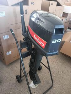 2-Stroke 30HP Motor de motor de motor motor eixo longo para barco de pesca gasolina 22KW 496cc Marine Motor Water Cooling CDI System - Product Image 2