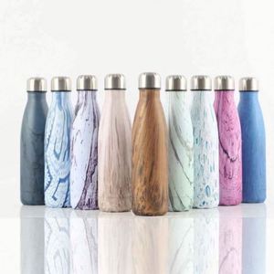 Bouteille d'eau en acier inoxydable avec un design moderne et une isolation sous vide - Product Image 4