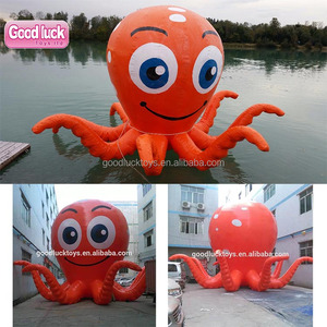 Globo Inflable Personalizado con Forma de Pulpo, Pulpo Inflable Publicitario con Rociador de Agua - Product Image 5