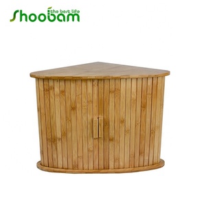 Giá Để Đồ Nhà Bếp <span class=keywords><strong>2</strong></span> Tầng Bằng Tre, Đa Năng, Khay Đựng Bánh Mì - Product Image 2