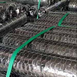 Malla Hexagonal Galvanizada de Calibre 24 para Jaulas de Aves, Malla Hexagonal Ligera de Acero Galvanizado para Uso Decorativo - Product Image 1