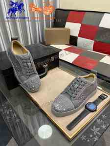 Zapatos para Caminar Planos de Corte Bajo y Ligeros de Estilo Retro para Hombre, Forro de Cuero Genuino, Plantilla de EVA, Impermeables, Antideslizantes, Diseño Deportivo Duradero - Product Image 3