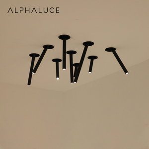 Plafonnier Led avec technologie Cob, modèle industriel moderne, éclairage d'intérieur et Commercial réglable, <span class=keywords><strong>Spot</strong></span> lumineux, luminaire décoratif de plafond, nouveau modèle, italie - Product Image 3