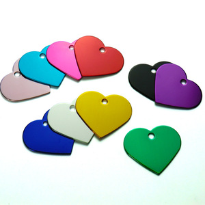 38MM <strong>Dog</strong> Tag Pet Identity Card Blank Printer Anodized Aluminium Alloy Custom Necklace Metal Bone Shaped Blank <strong>Chain</strong> <strong>Dog</strong> Tag - Product Image 2
