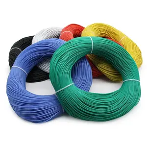 Silikon Gelbes Kabel Silikon 100m Ul3135 28 26 24 22 20 18 16 14 12 10 8 6 4 2awg - Product Image 1