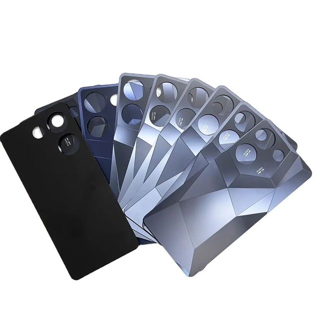 Battery Back Cover for Tecno Pop2 2F 3 4 5 7 8 Spark 20 Pro with Bar Design ABS Material